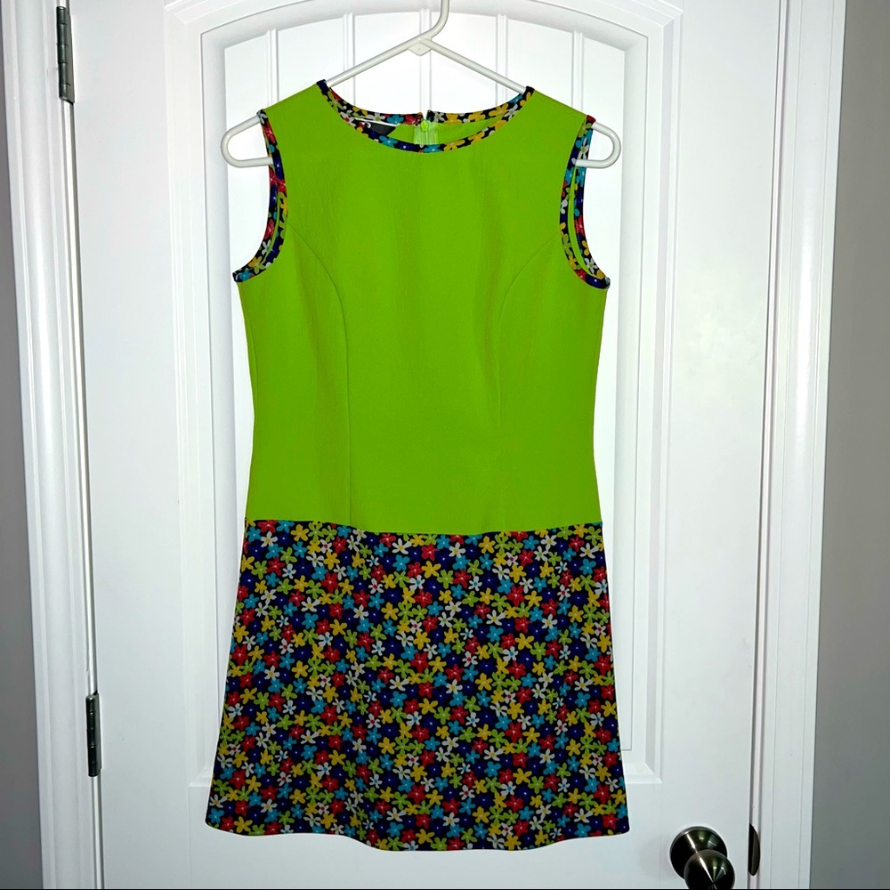 Vintage 60’s dress floral S/M retro Blanca Del Rey - One of a kind??